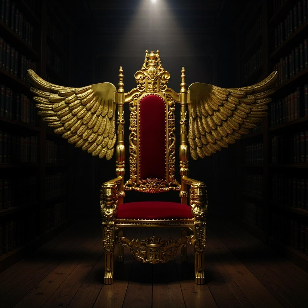 The lion has two wings