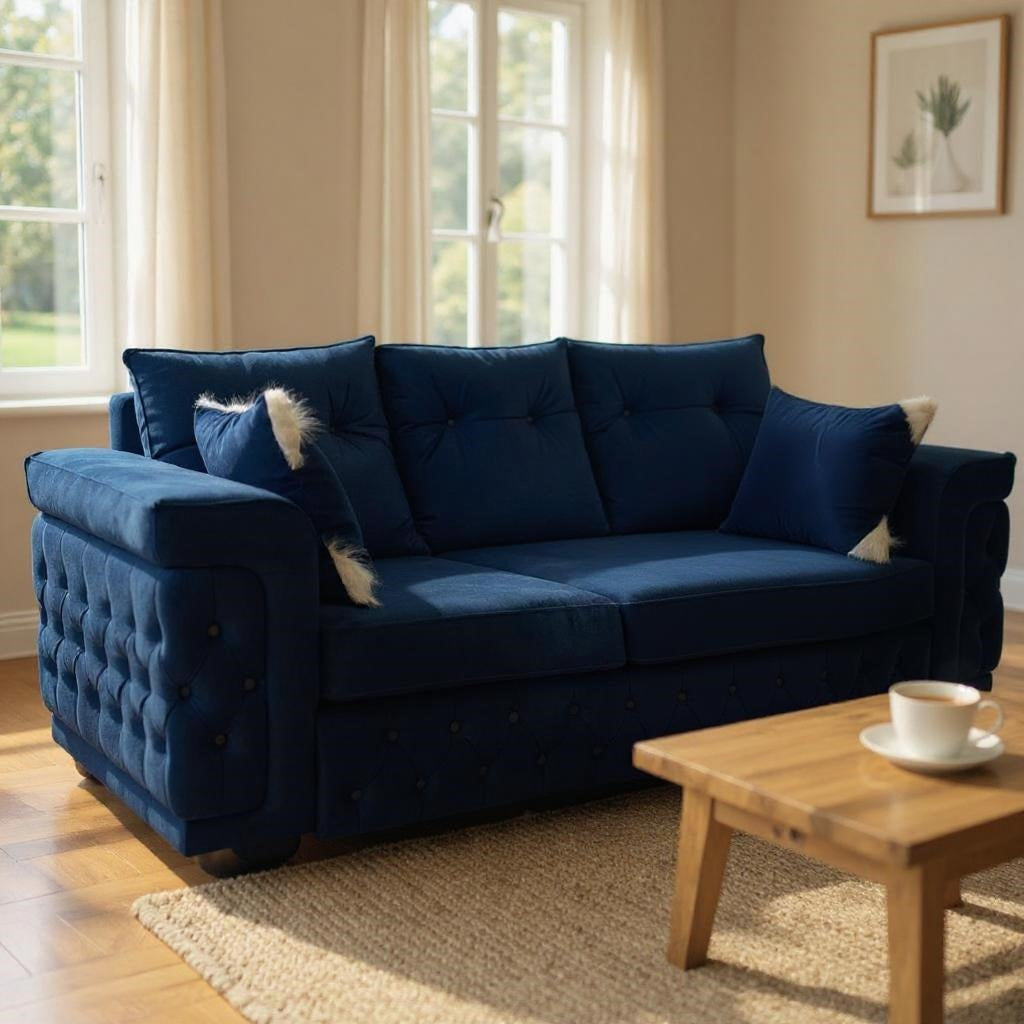 Captonite upside down leather sofa bed