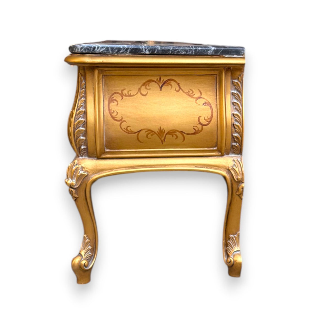 Dusty gold classic TV unit