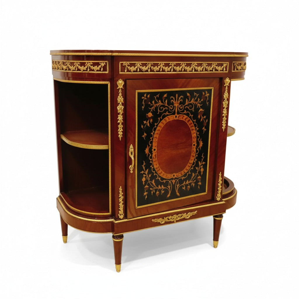 بايوه كلاسيك ماركتريه بتطعيمات نحاس