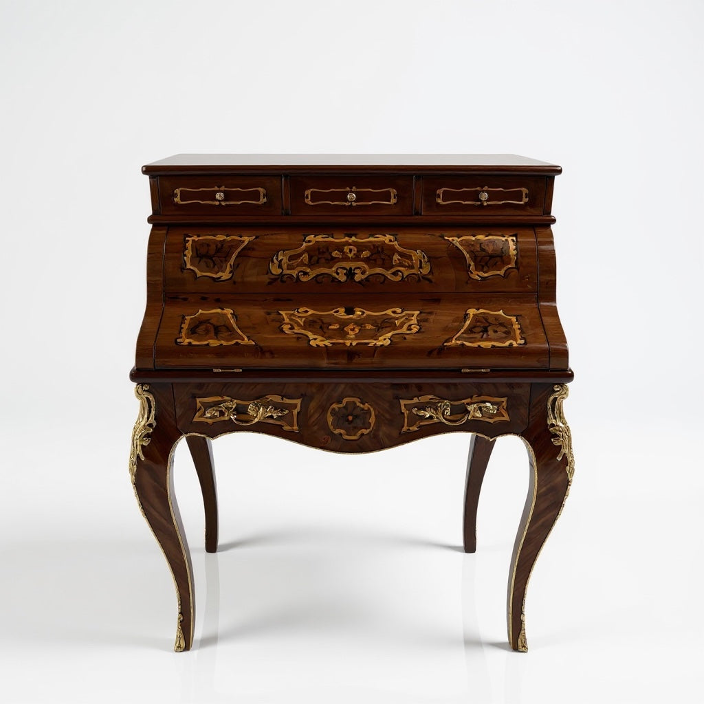 سكرتيرة كلاسيك وتطعيم نحاس