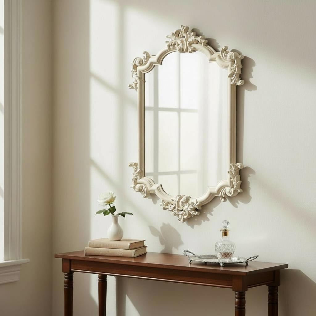 برواز مرآة كلاسيك فاخر - Nabolia