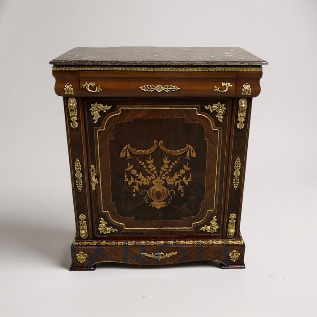 جزامة خشب طبيعي بالمارتكليه والنحاس