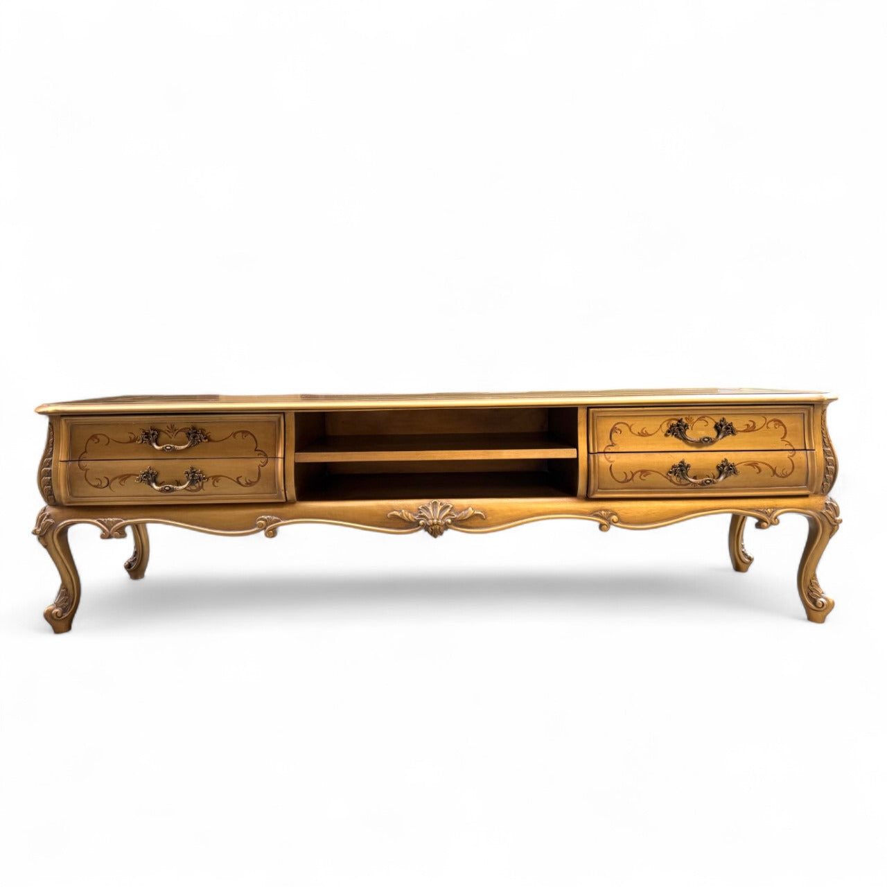 Dusty gold classic TV unit