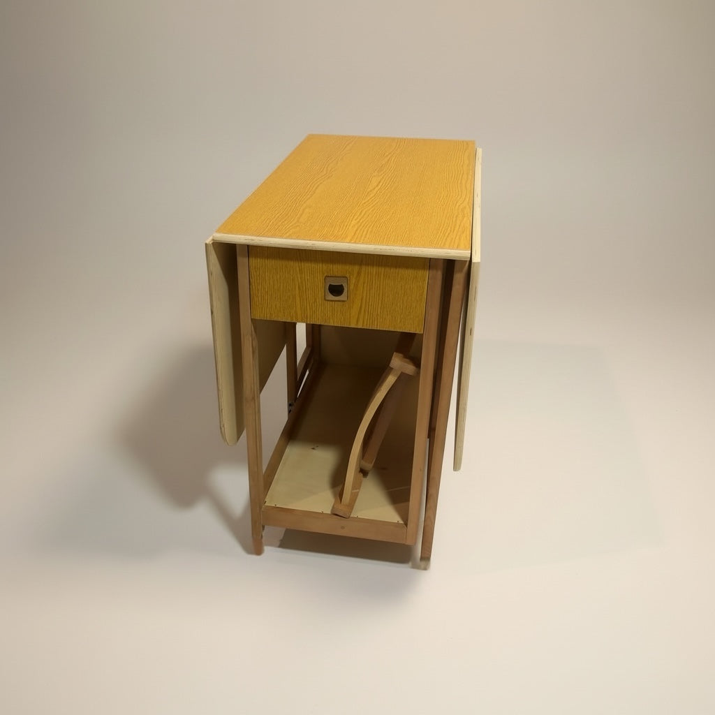 طقم ترابيزة سفرة مع ستة كراسي خشب زان - Nabolia