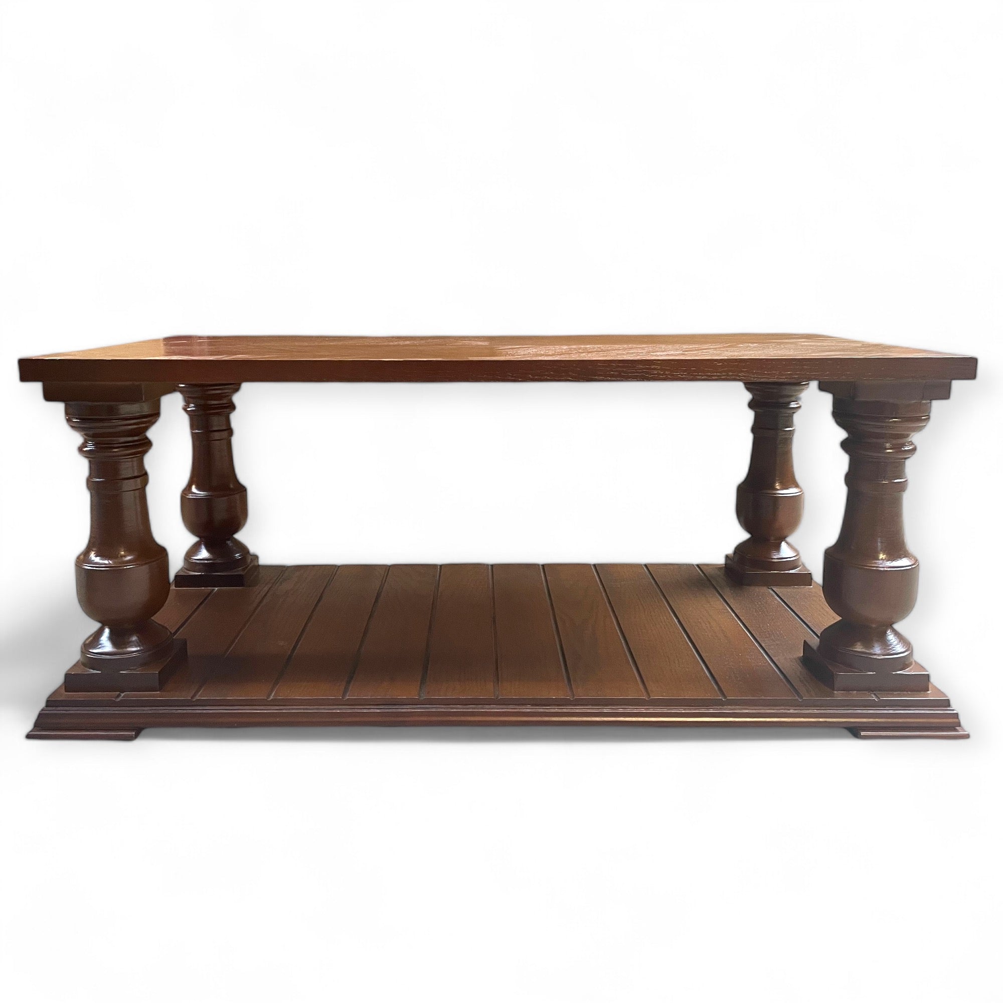 طاولة قهوة روستيك - ترابيزه ليفنج مصنعه من الاخشاب الطبيعية لون بني :المقاسات W 120 CM * B 60 CM *H 50 CM