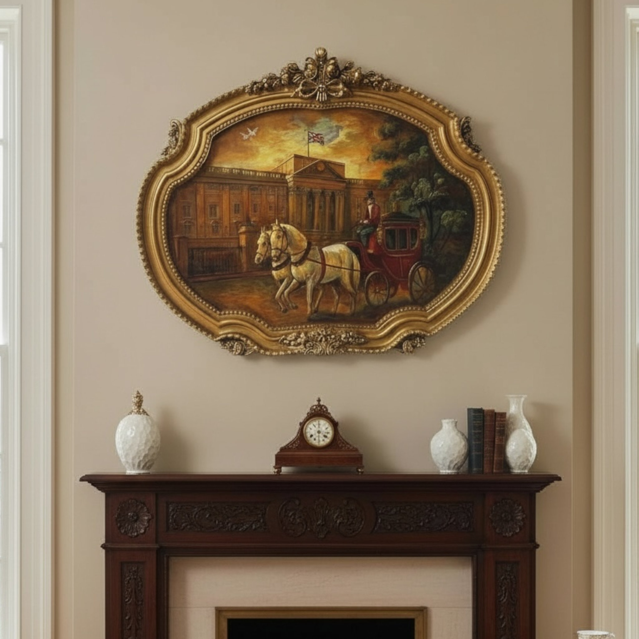 تابلوه كلاسيكي رسم زيت