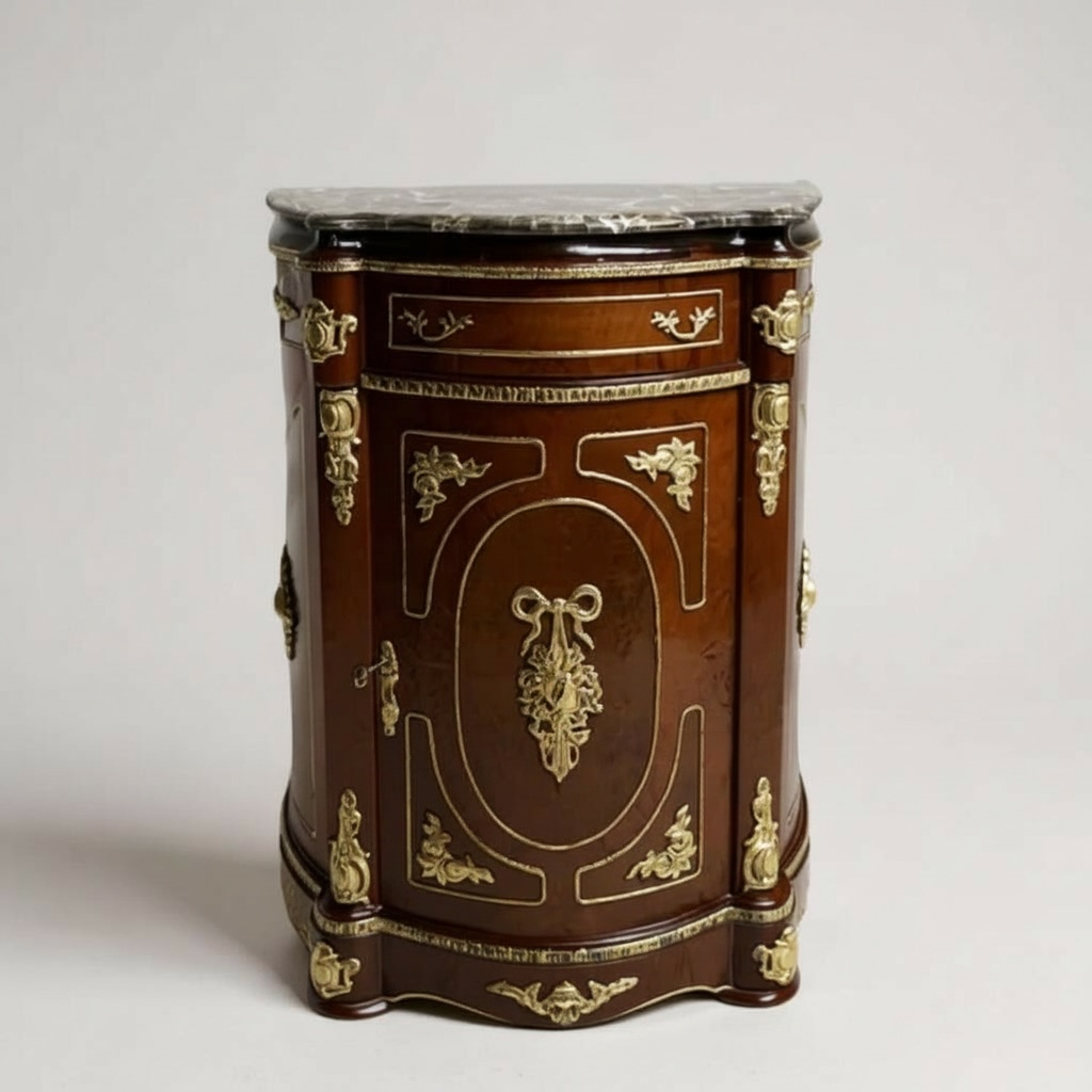 بايوه "موبل" فرنسي كلاسيك بتفاصيل نحاسية