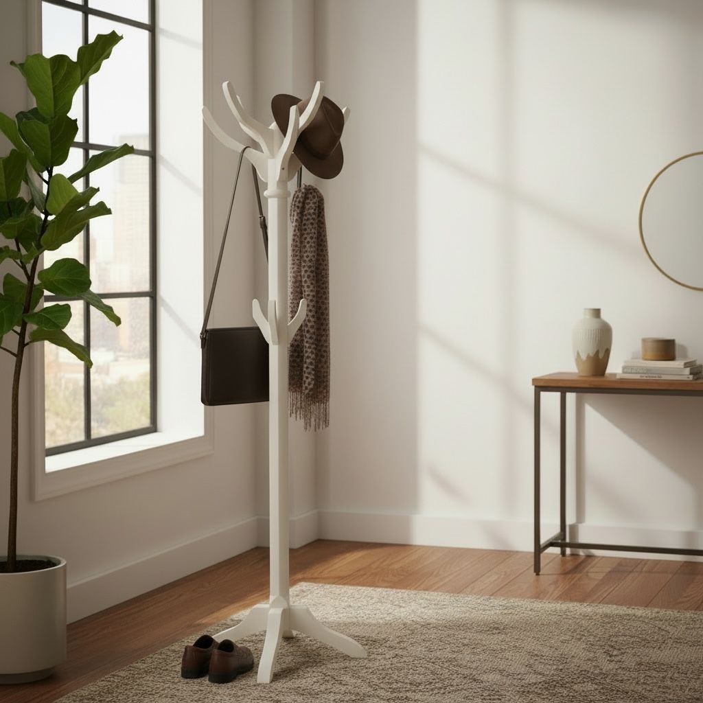 شماعة ملابس بلون اوف وايت