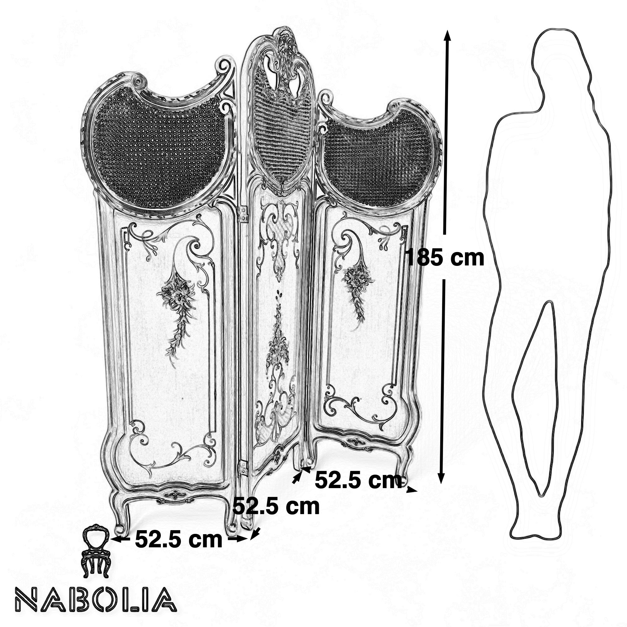 بارافان أوف وايت كلاسيكي – شغل يدوي فاخر