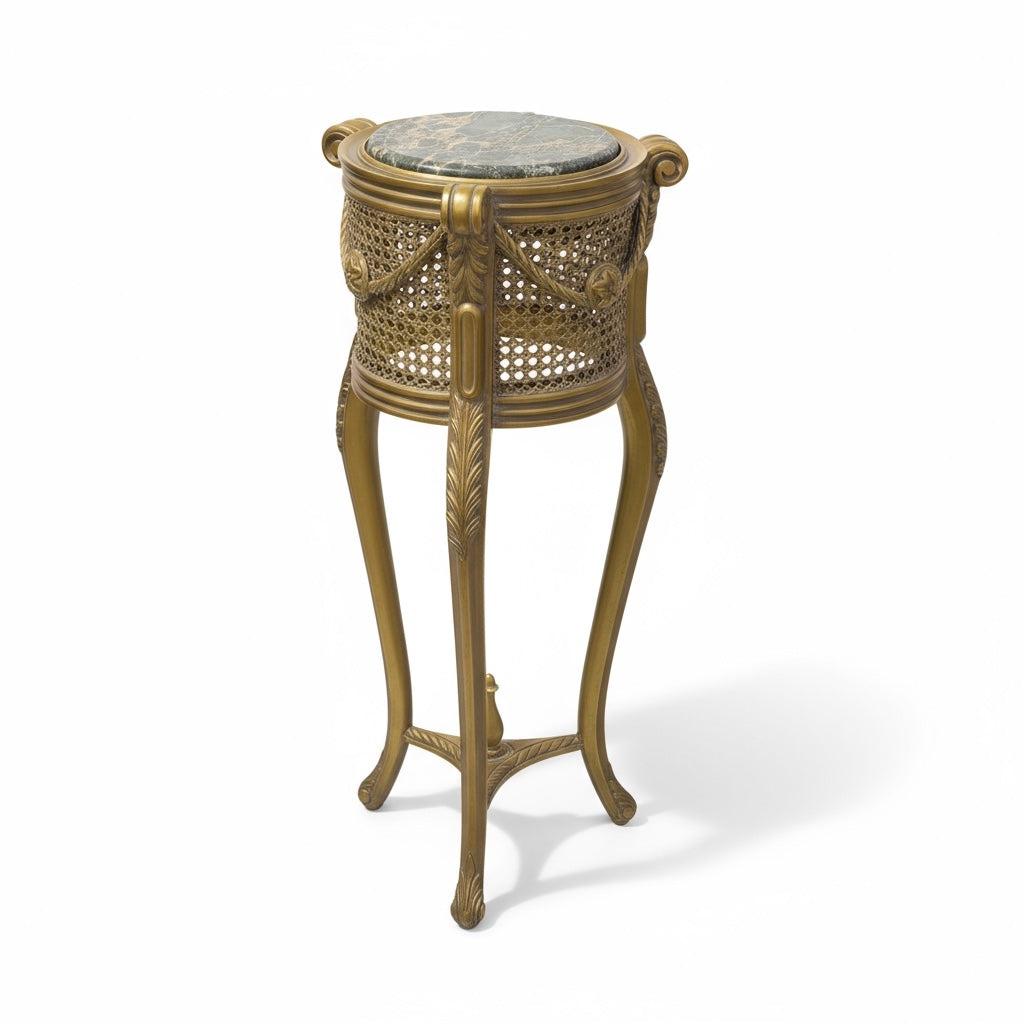 استاند دهبي بالكانيه ورخام امبرادور