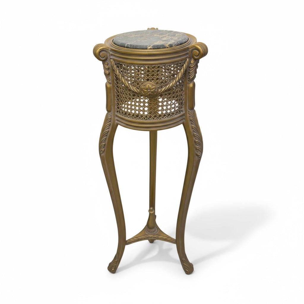 استاند دهبي بالكانيه ورخام امبرادور