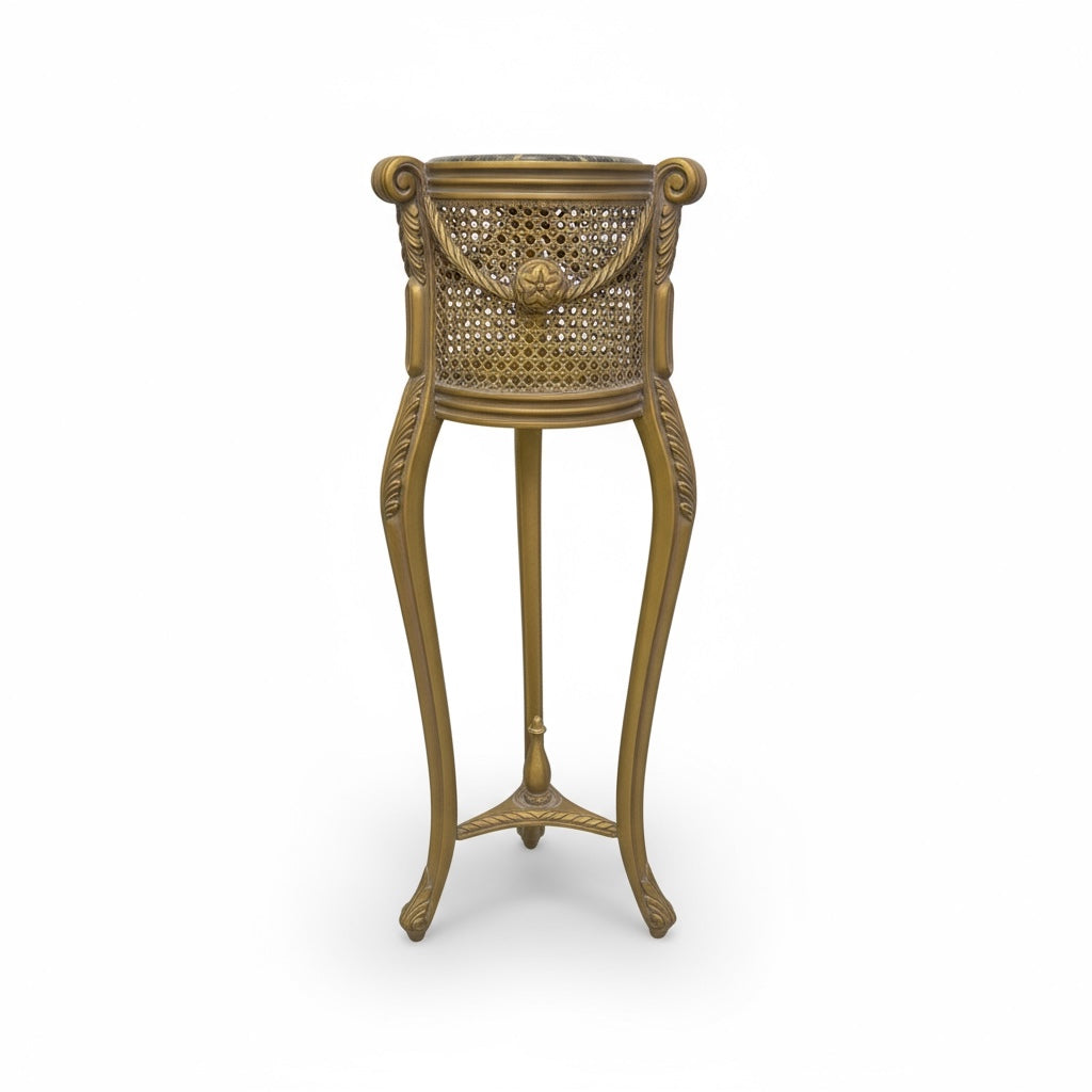 استاند دهبي بالكانيه ورخام امبرادور