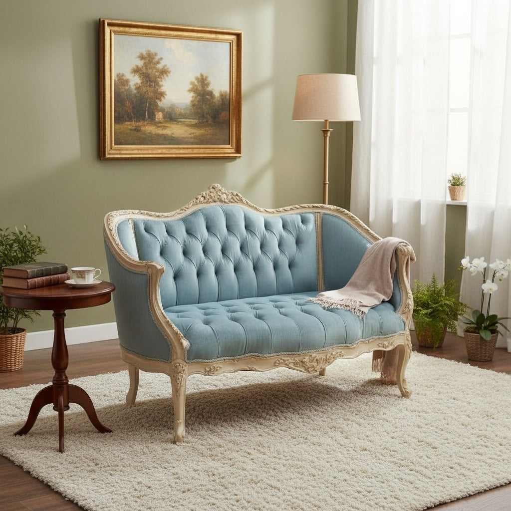 كنبة كلاسيك أنتيك كابوتنيه