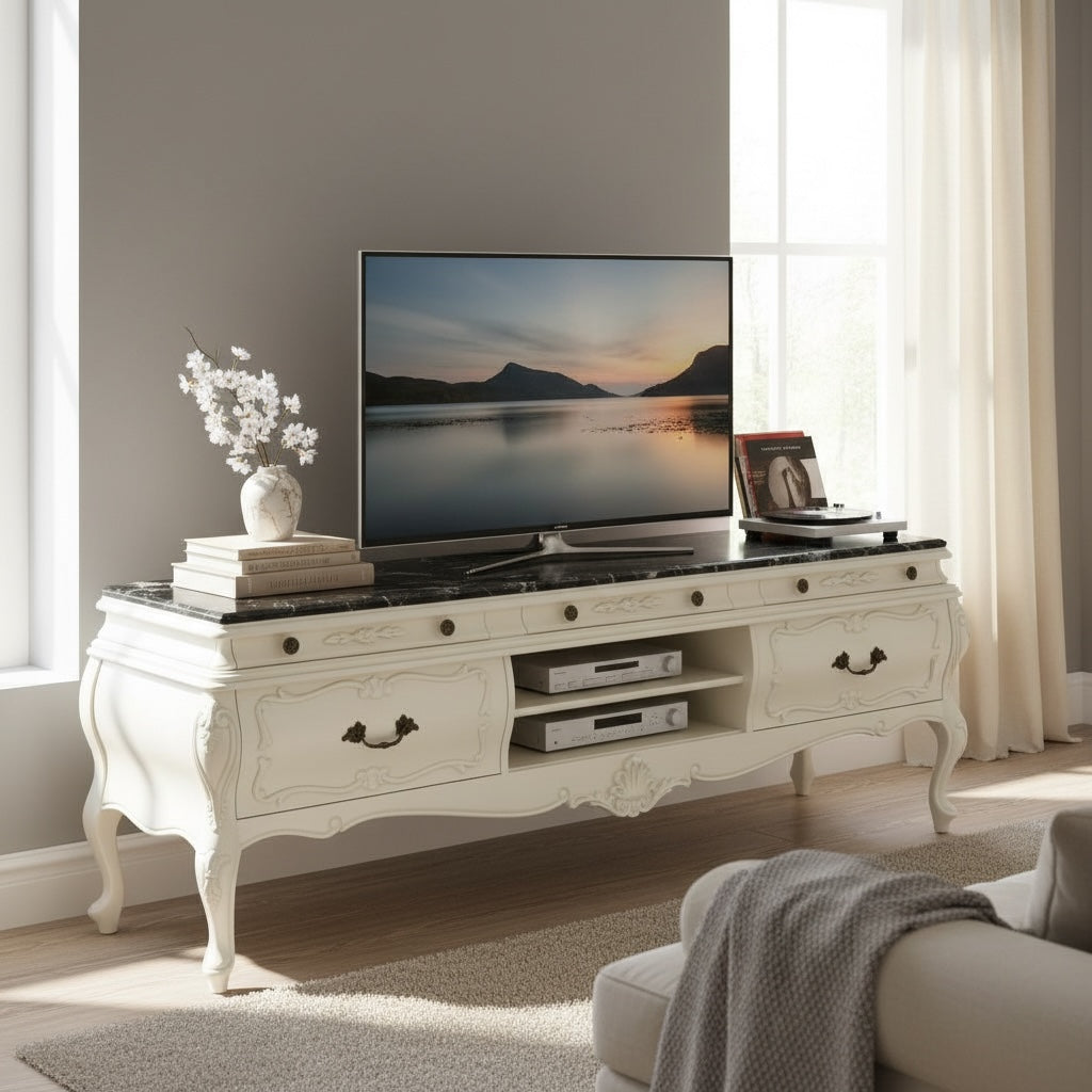 وحدة تلفزيون كلاسيك اوف وايت - Nabolia