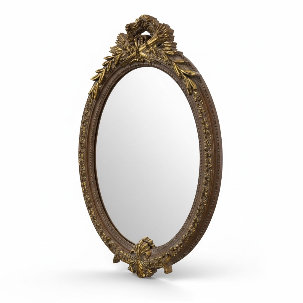 برواز أنتيك بيضاوي بتصميم فاخر