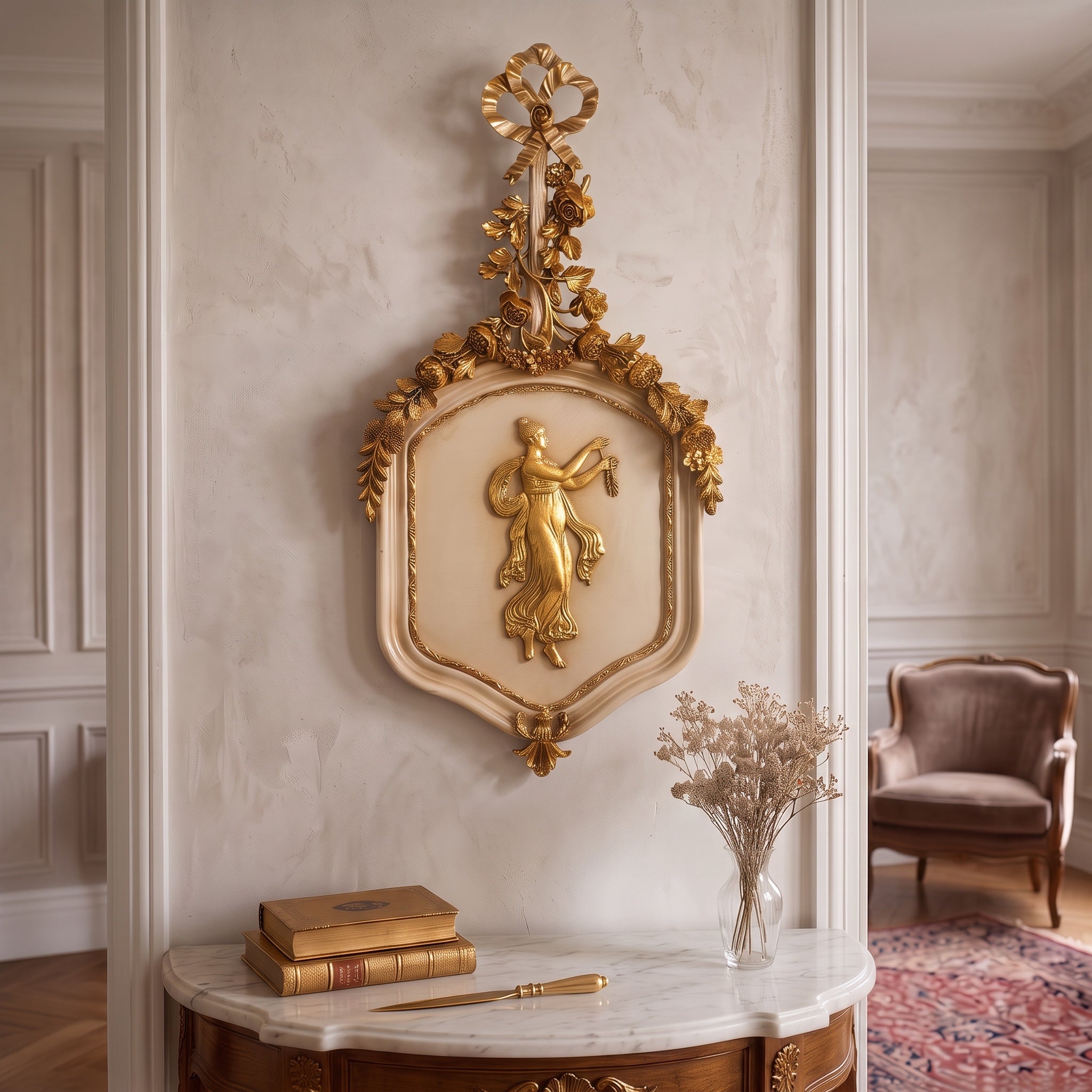 Antique Gold Frame Collection - A Classic, Luxurious Artistic Touch