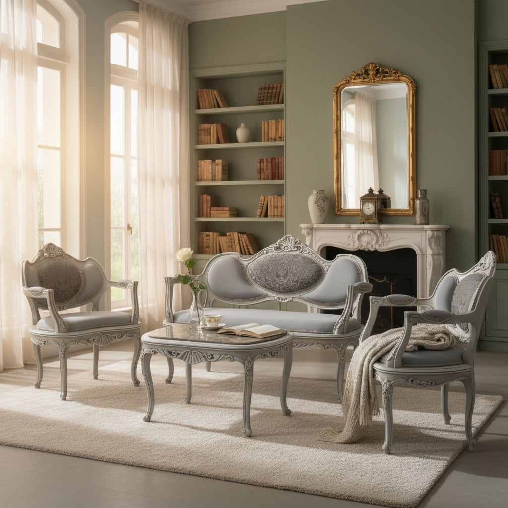 ميني صالون اوف وايت لاكيه - Nabolia