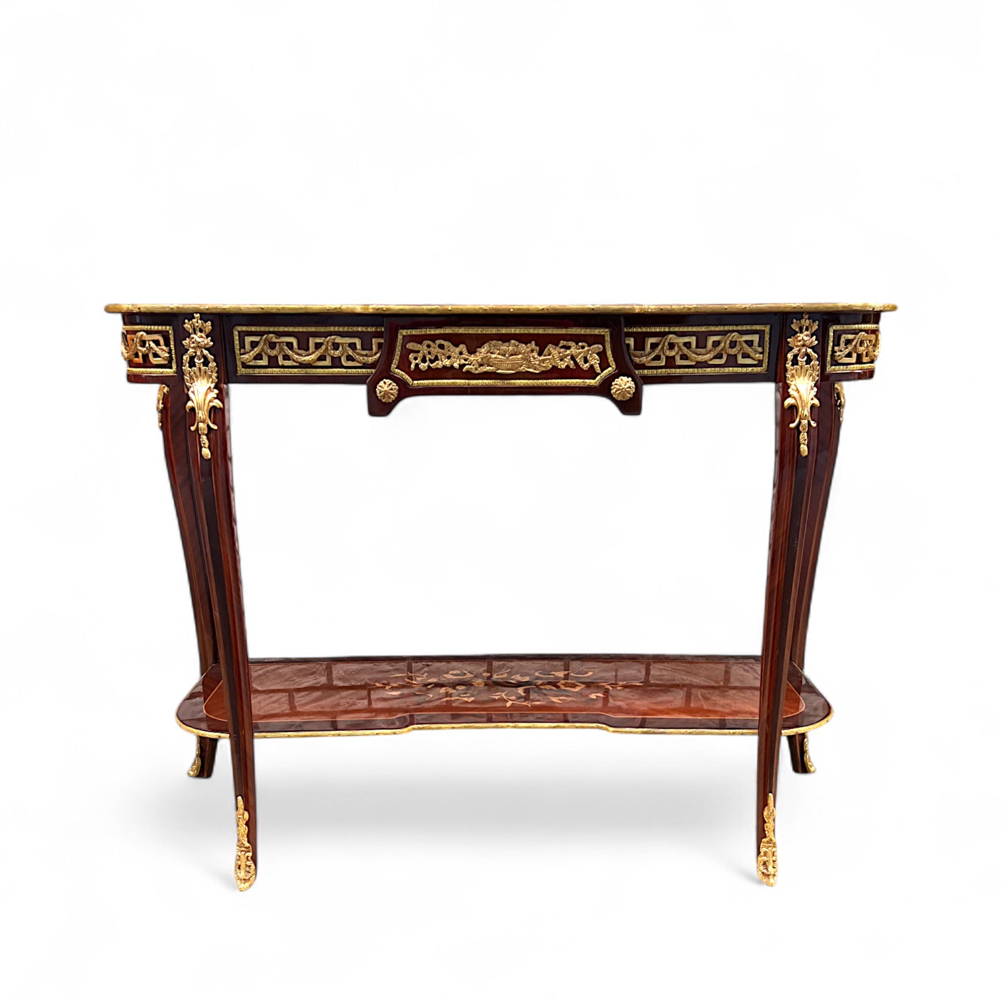 كونسول كلاسيك بفن الماركتري