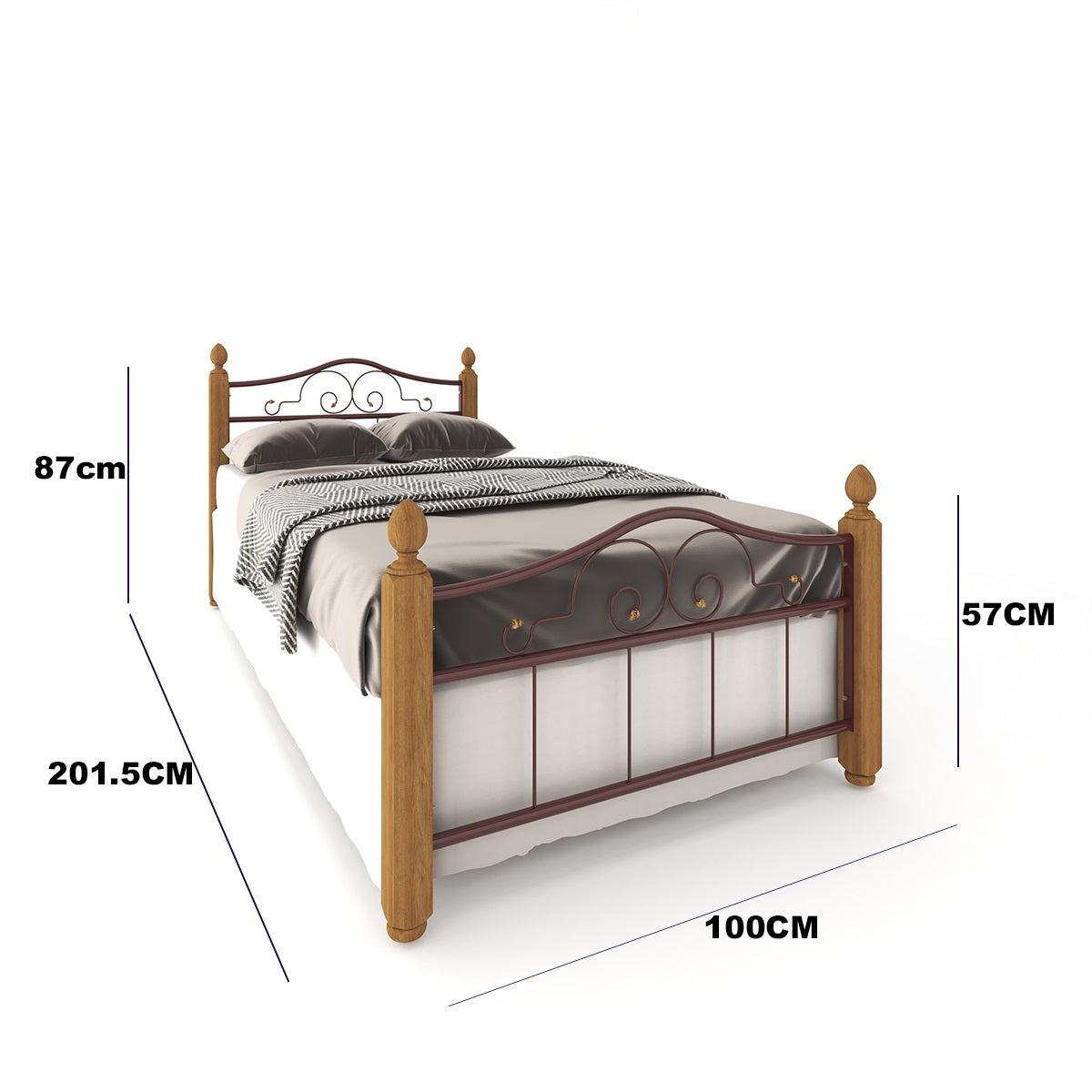 سرير أوريون المعدني