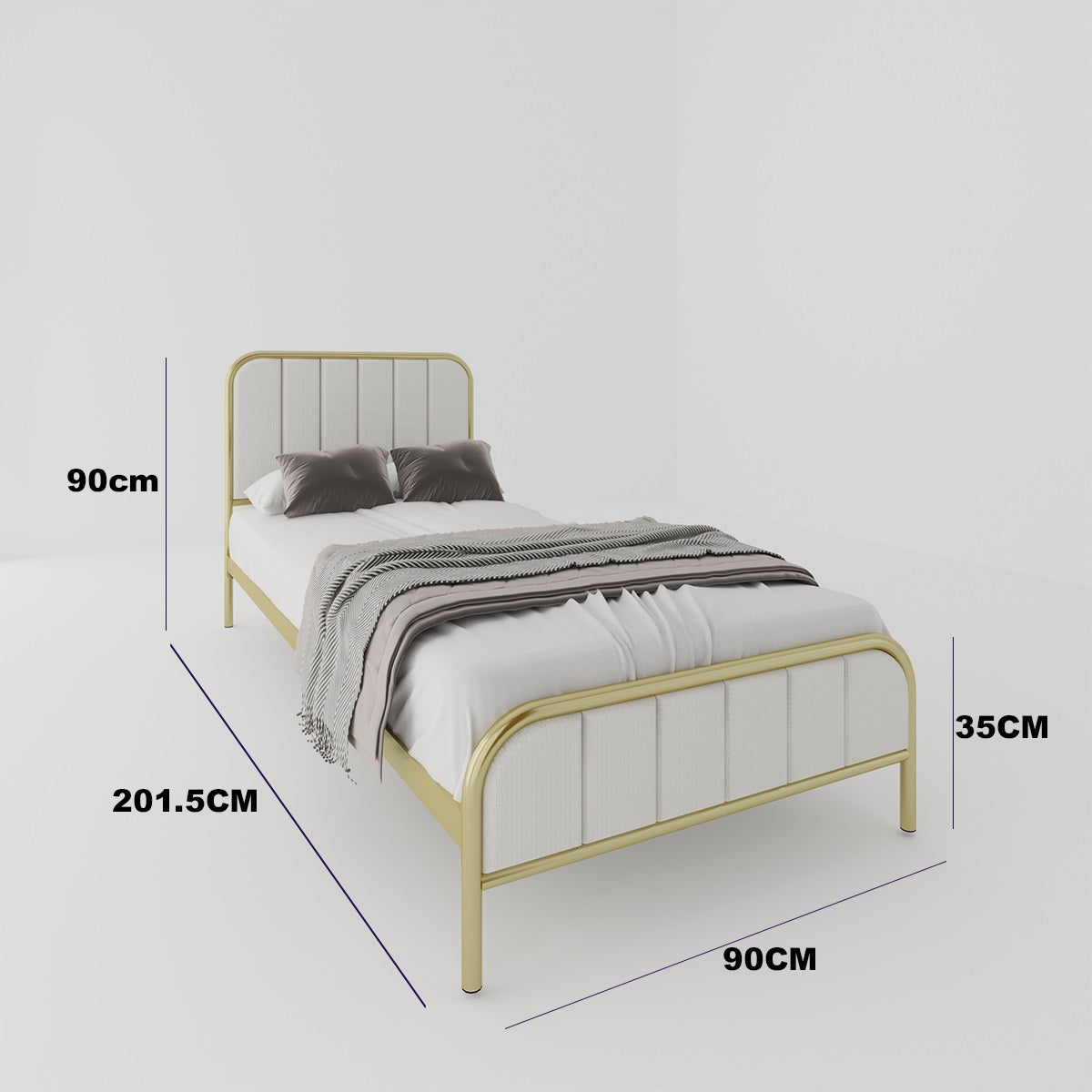 سرير كوين – تصميم عصري وقوة تحمل مثالية