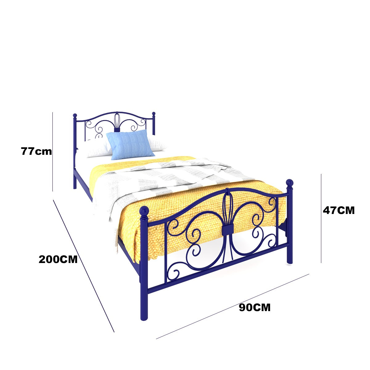 سرير فورجينا – لمسة فخامة وأناقة لغرفتك