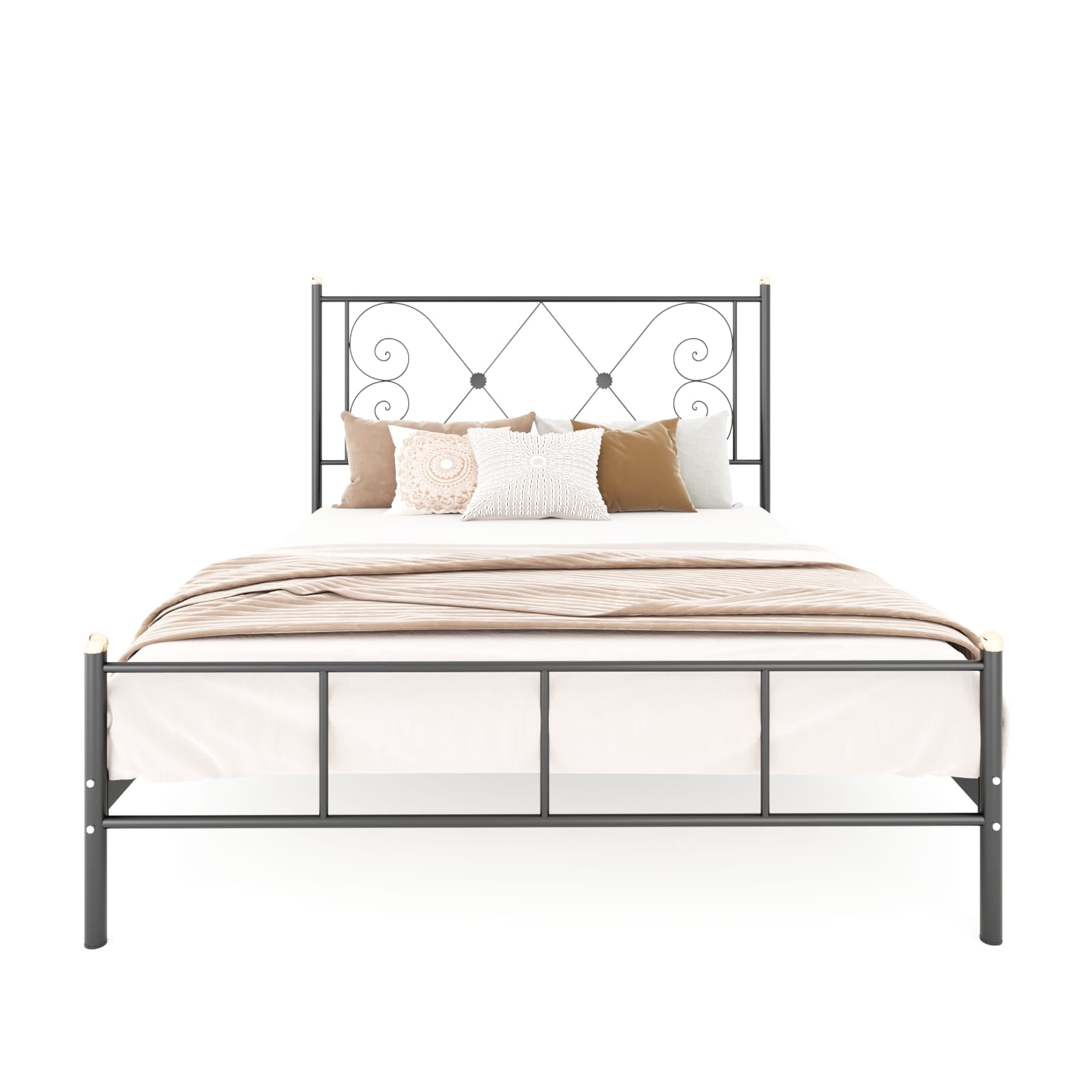 سرير ستيل إليجانس – فخامة المعدن ولمسة العصرية