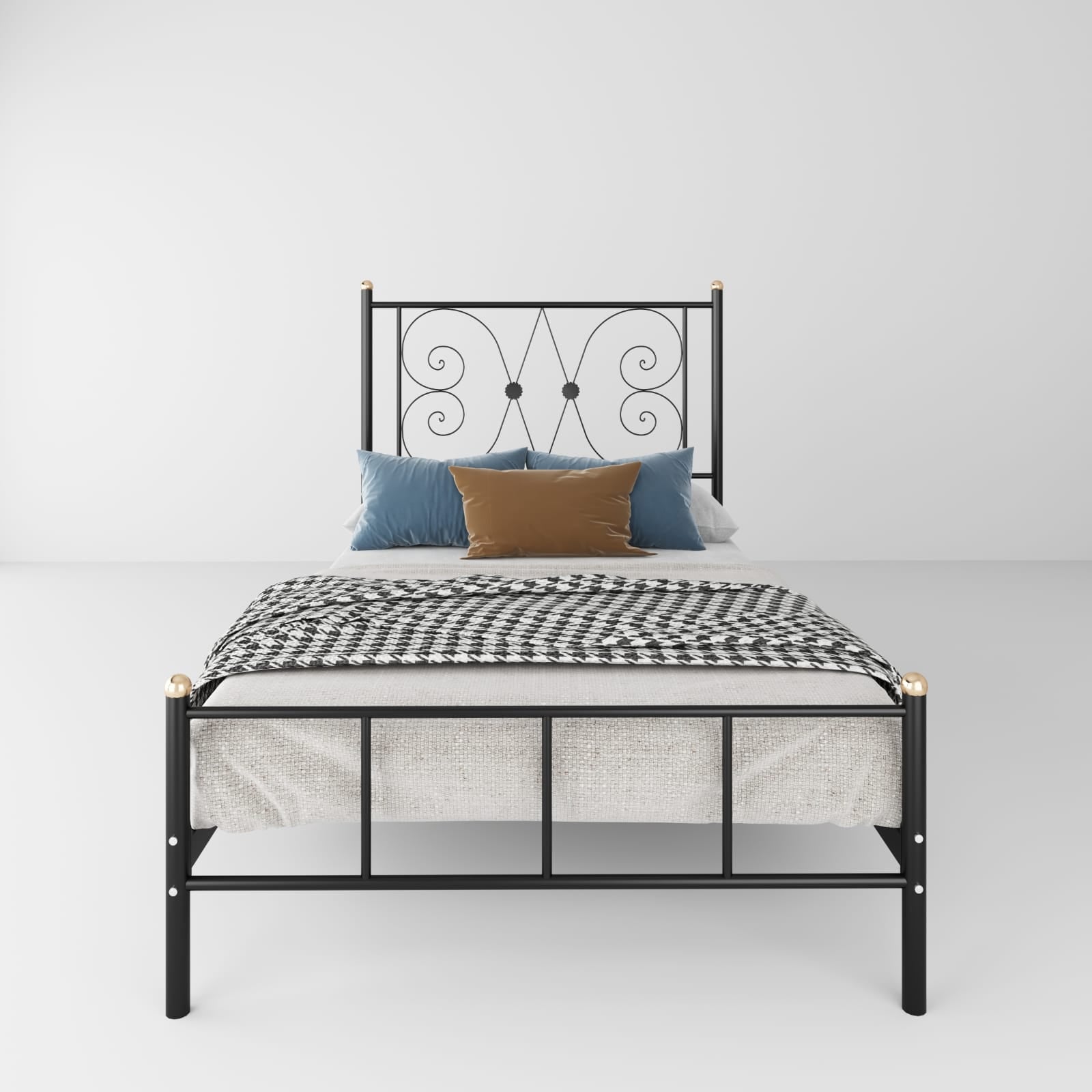 سرير ستيل إليجانس – فخامة المعدن ولمسة العصرية