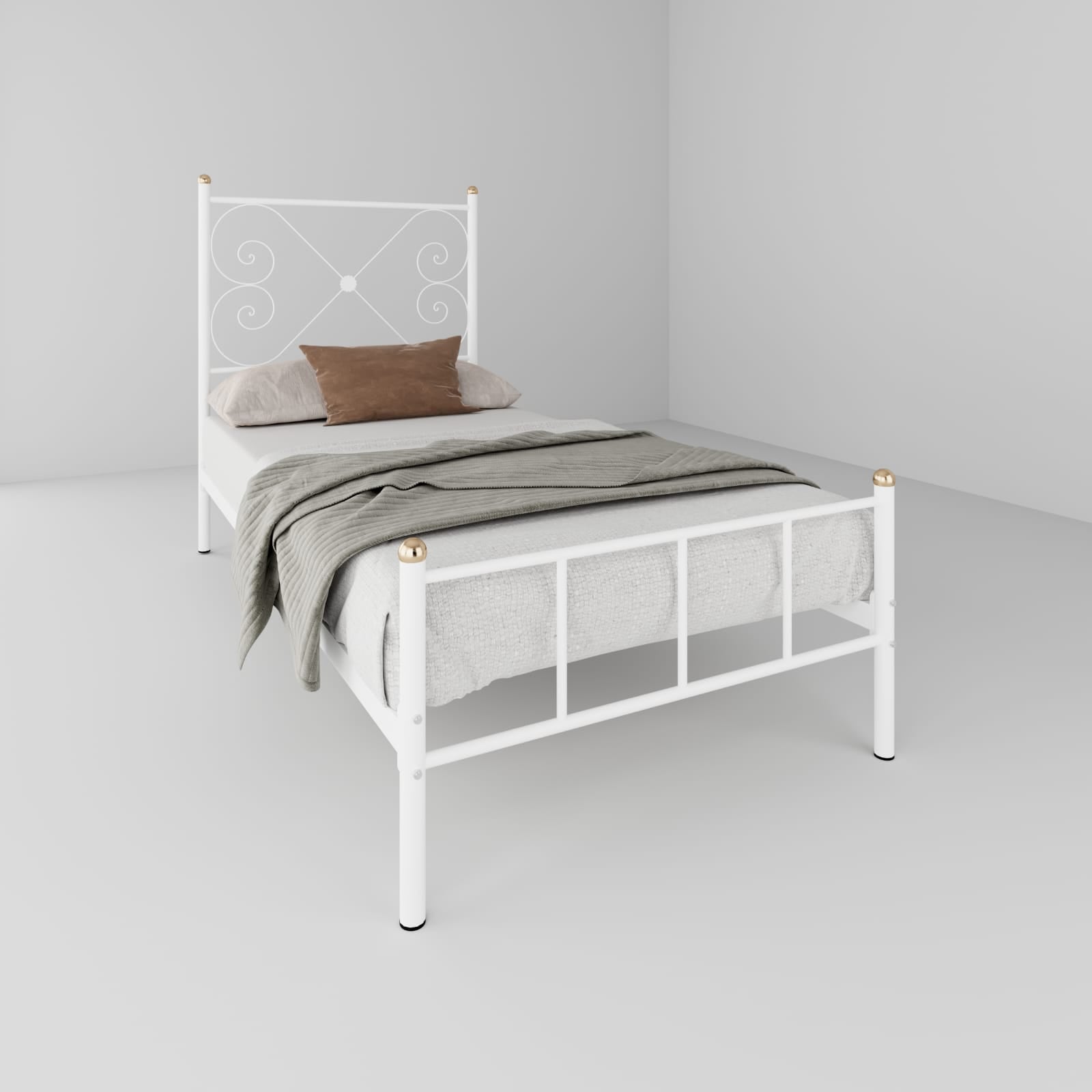 سرير ستيل إليجانس – فخامة المعدن ولمسة العصرية