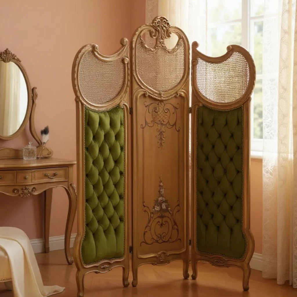 Luxury French paravan with antique design