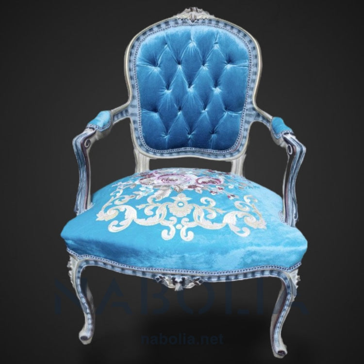اتنين فوتيه كلاسيك دهان معتق - Nabolia Damietta hub furniture