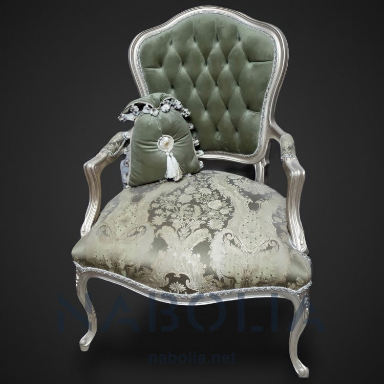 اتنين فوتيه كلاسيك شامبين - Nabolia Damietta hub furniture