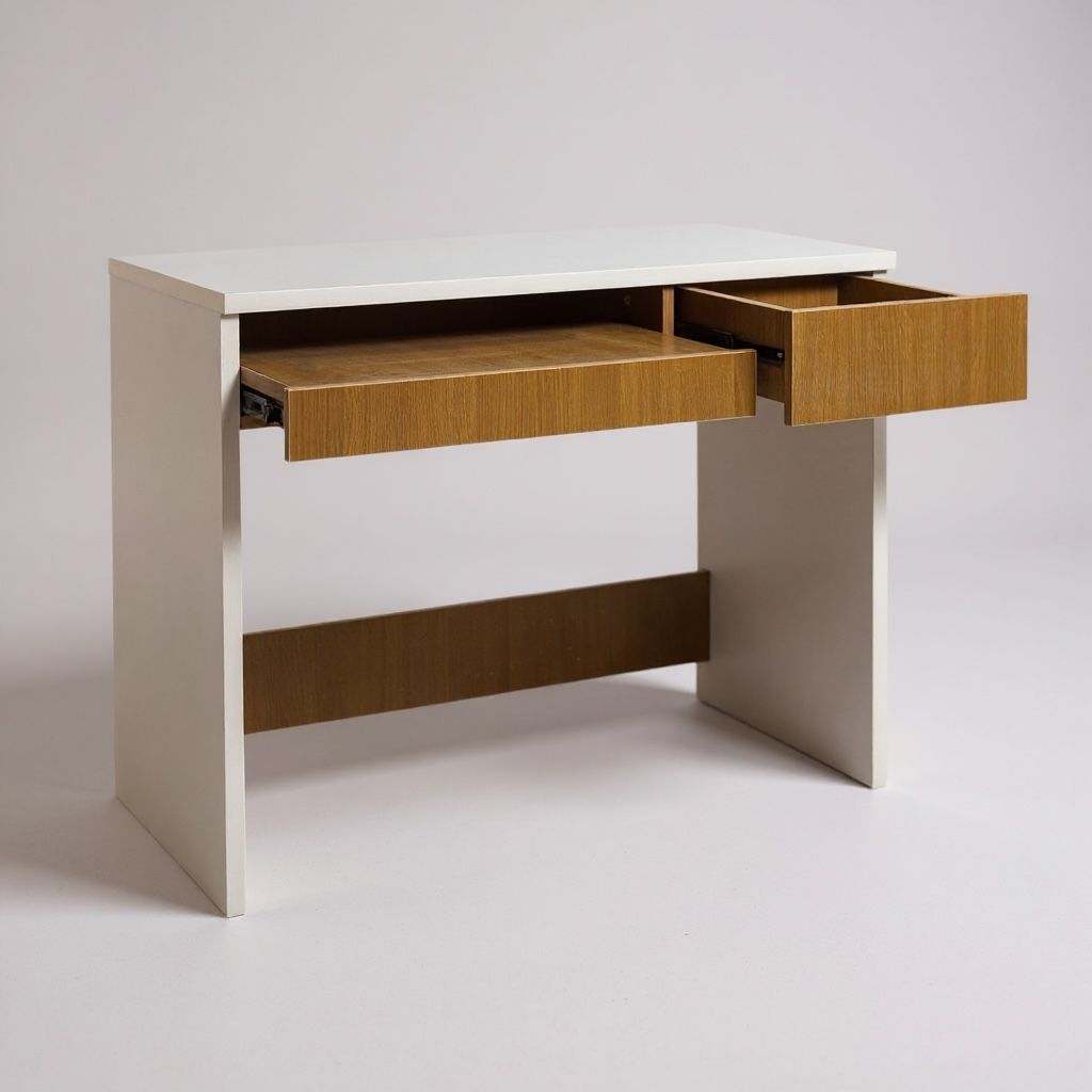 مكتب كمبيوتر بدرج ورف سحاب – تصميم عملي وعصري