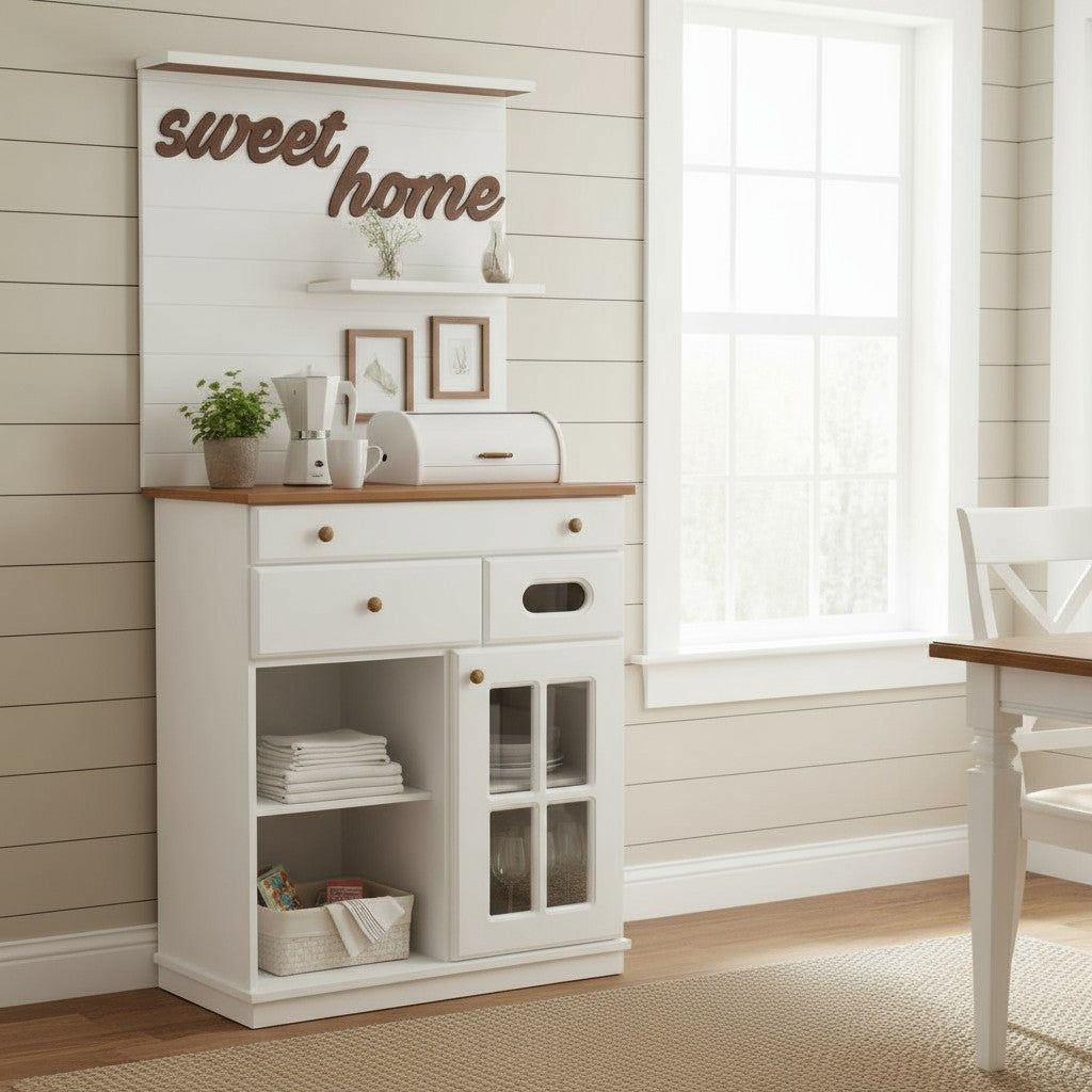 كوفي كورنر خشب بتصميم عملي ومميز sweet home