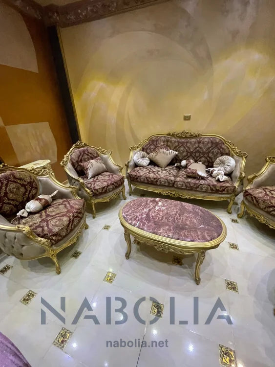 صالون دهب تركي - Nabolia Damietta hub furniture