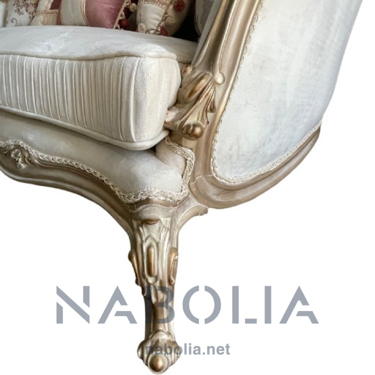 صالون نيو كلاسيك شامبين دهبي - Nabolia Damietta hub furniture