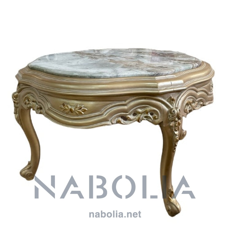 صالون نيو كلاسيك شامبين دهبي - Nabolia Damietta hub furniture