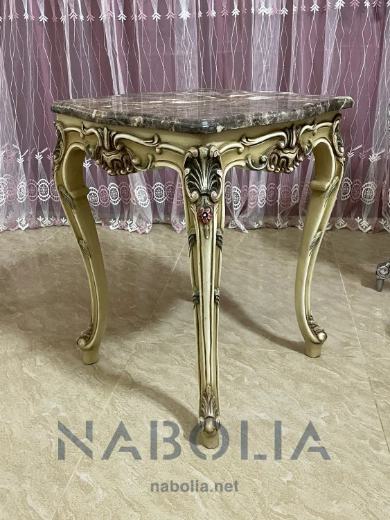 ترابيزة جنب استيل لاكيه - Nabolia Damietta hub furniture