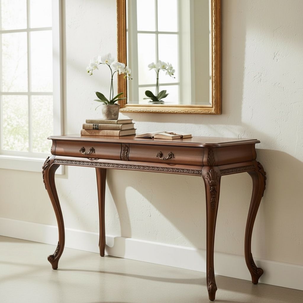 باك صوفا كلاسيك خشب طبيعي