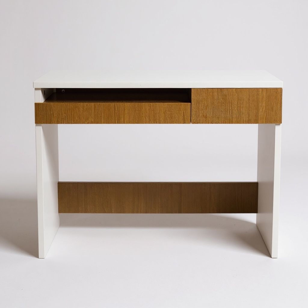 مكتب كمبيوتر بدرج ورف سحاب – تصميم عملي وعصري