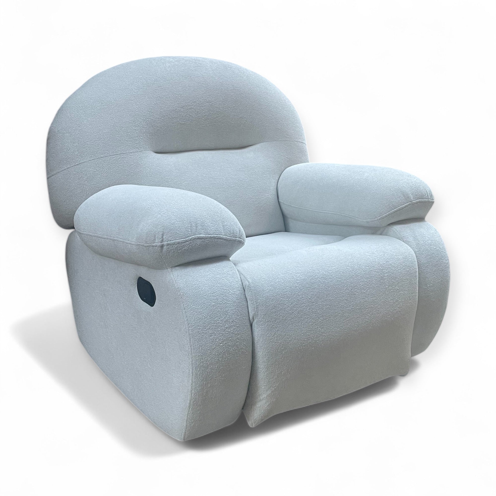 Panda fabric recliner chair 