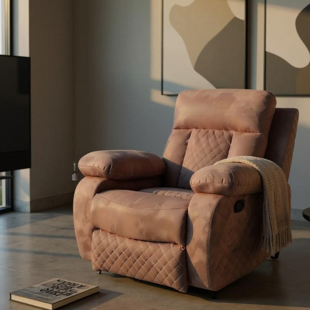 Recliner chair, distinctive design for relaxation 