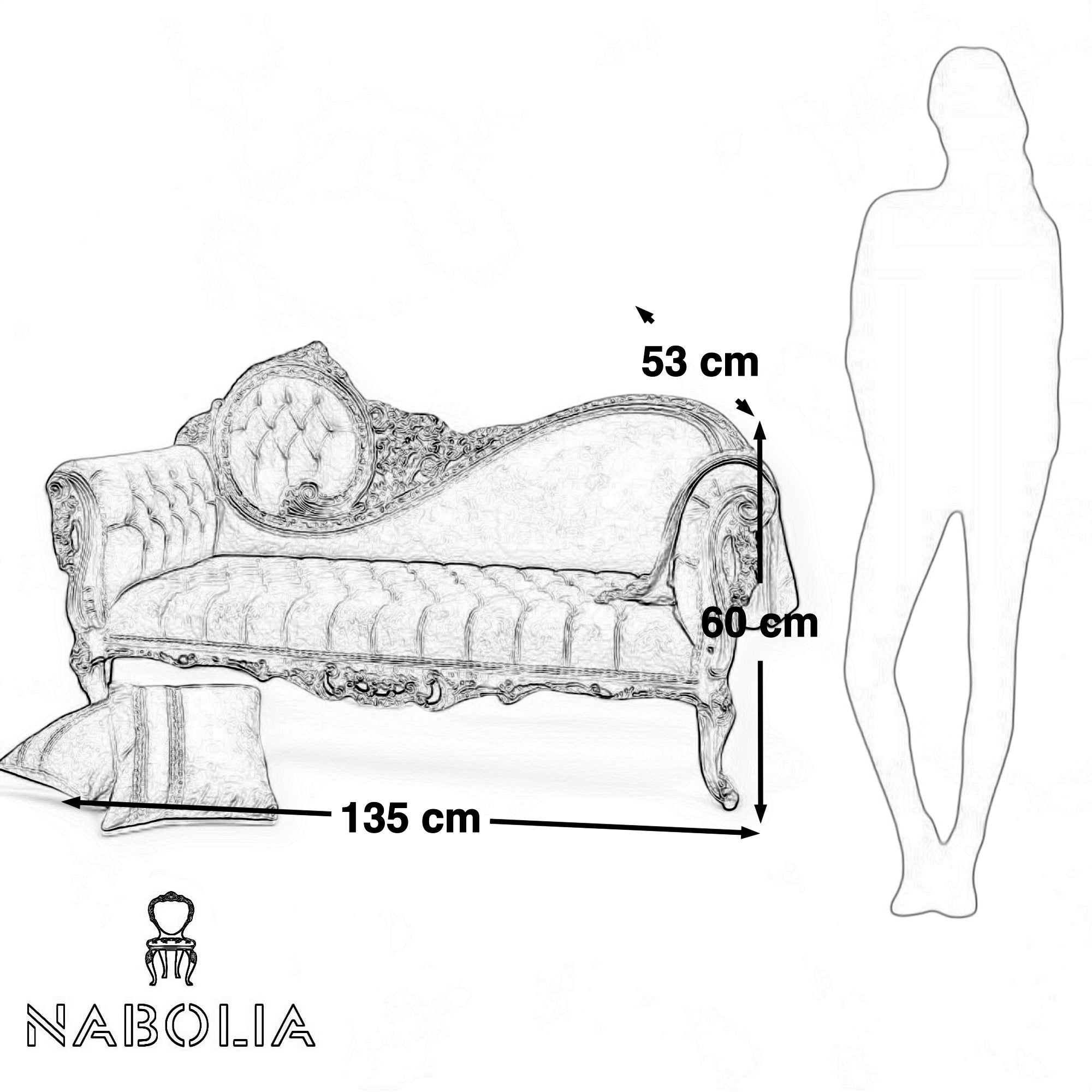 كنبة لوف سيت تنجيد كابتونيه - Nabolia