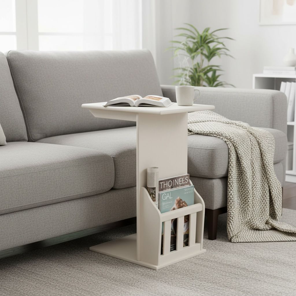 ترابيزة جانبية بتصميم عملي تناسب الليفنج روم