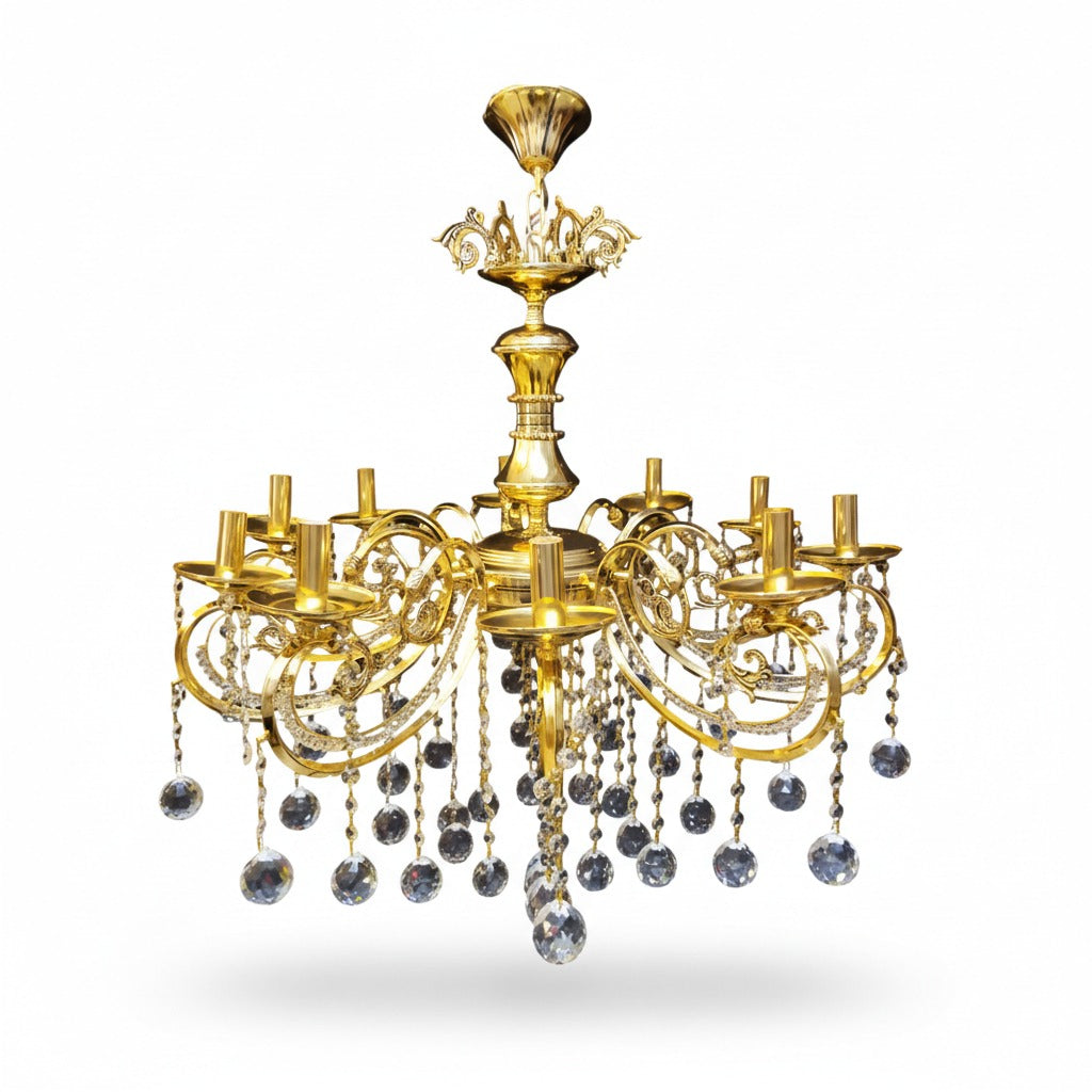 نجفه ١٠ ذراع كلاسيك ذهبي - Nabolia