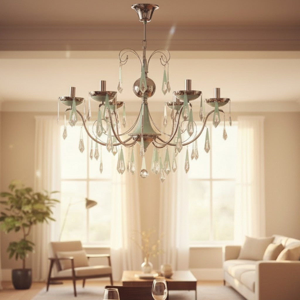 نجفة 6 ذراع بتصميم كلاسيك عصري مميز