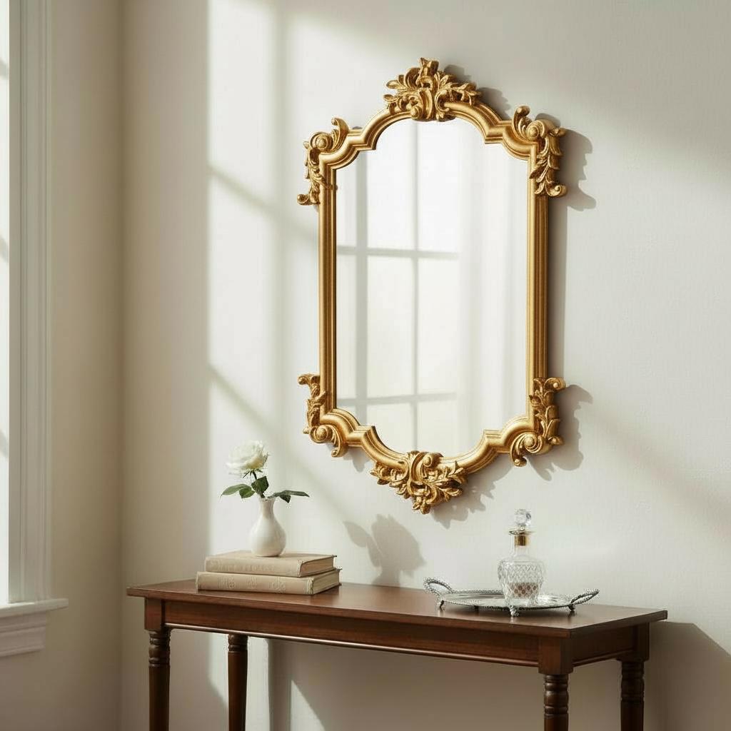 برواز مرآة كلاسيك فاخر - Nabolia