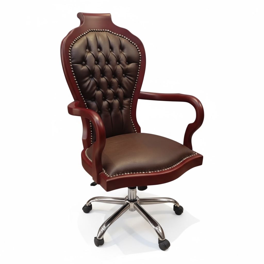 Classic chair on a hydraulic base