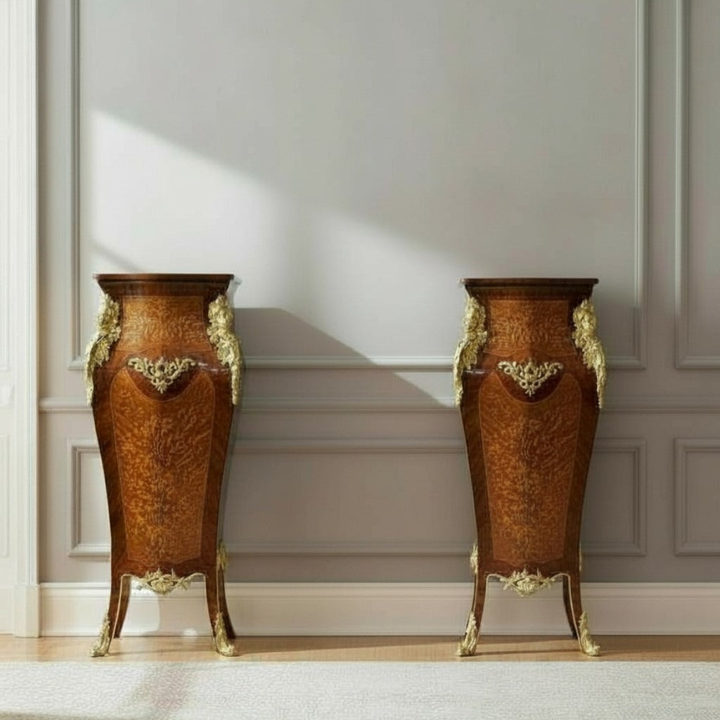 ستاند كلاسيك فاخر قطعتين بتصميم ملكي