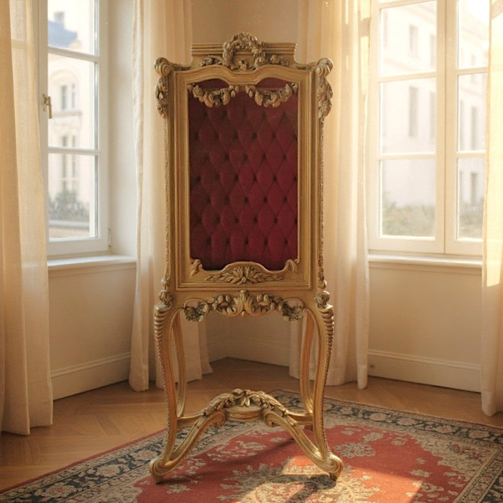 Rococo gold window display